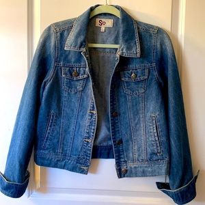 So brand Jean jacket